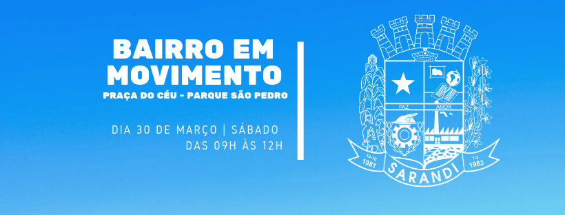 Assinatura da Ordem de Serviço para a Rede de Esgoto e Entrega de novos veículos contemplam a Ação Social “Bairro em Movimento” que acontece no próximo sábado (30) no Parque São Pedro